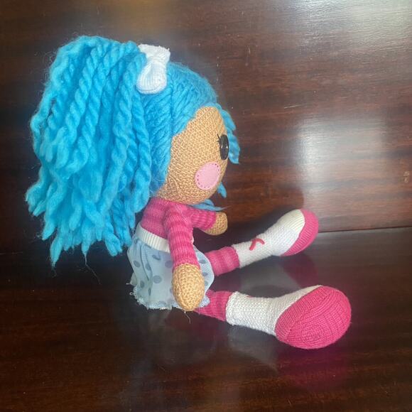 Lalaloopsy Mittens Soft Doll Plush Pink Blue Hair - Picture 3 of 10
